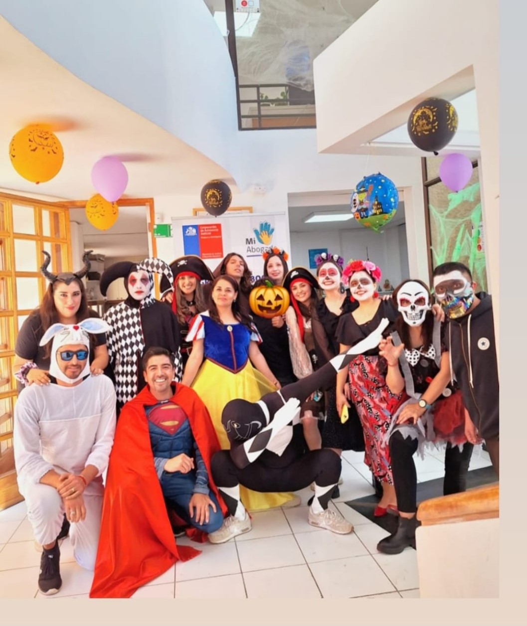 Celebración de Halloween en Programa Mi Abogado: Un Espacio de Diversión para Niños en Medida de Protección