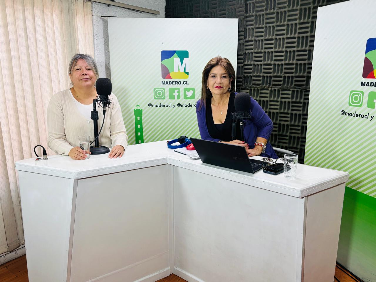 Coordinadora del CAVI Antofagasta en Radio Madero