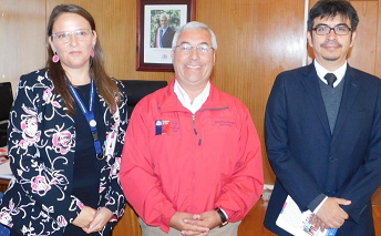 Autoridades de la CAJTA visitan al Intendente de la Región de Tarapacá, Miguel Ángel Quezada