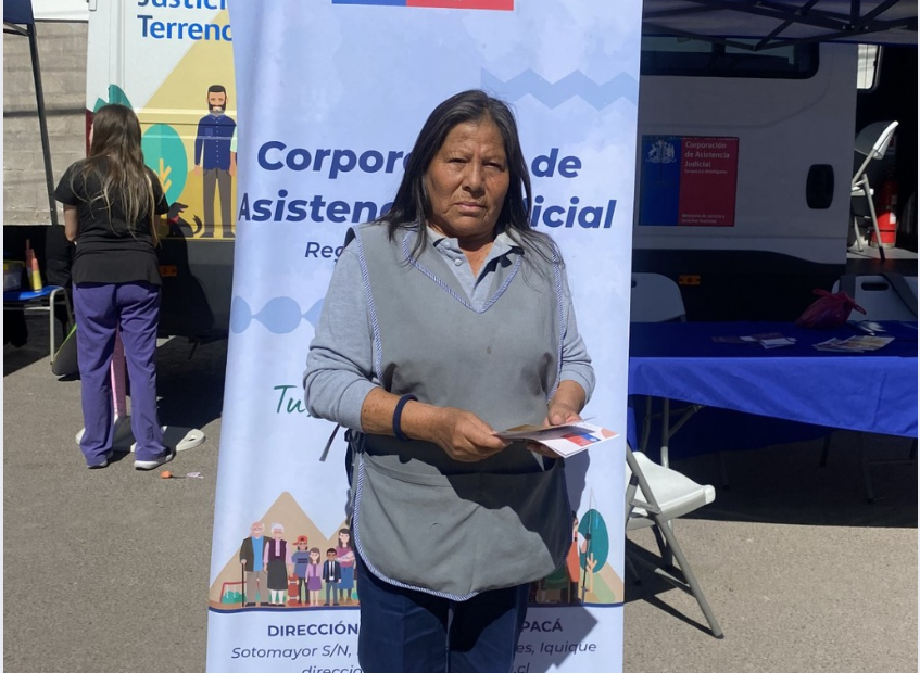 Consultorio JurÃdico Móvil del Tamarugal en Gobierno en Terreno de Pozo Almonte