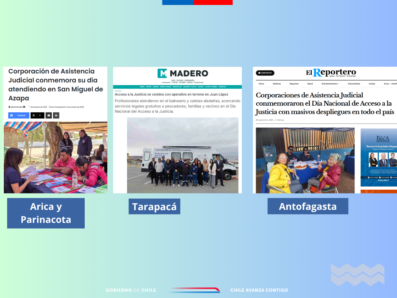 Día Nacional del Acceso a la Justicia en la prensa
