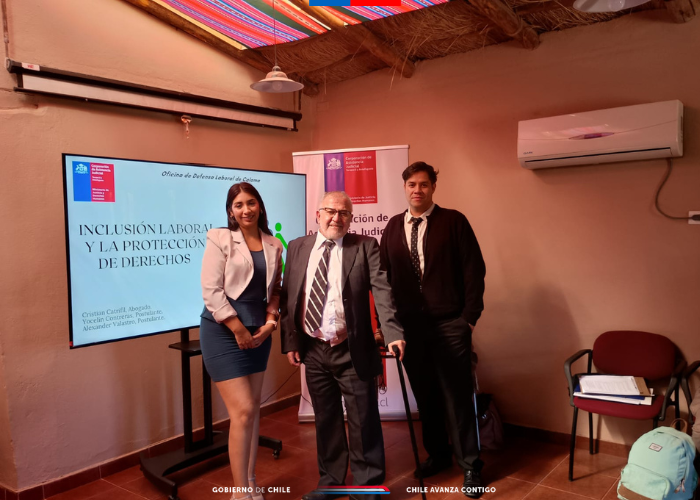 ODL de Calama realiza charla al programa "Mujeres Jefas de Hogar" de la Municipalidad de San Pedro de Atacama