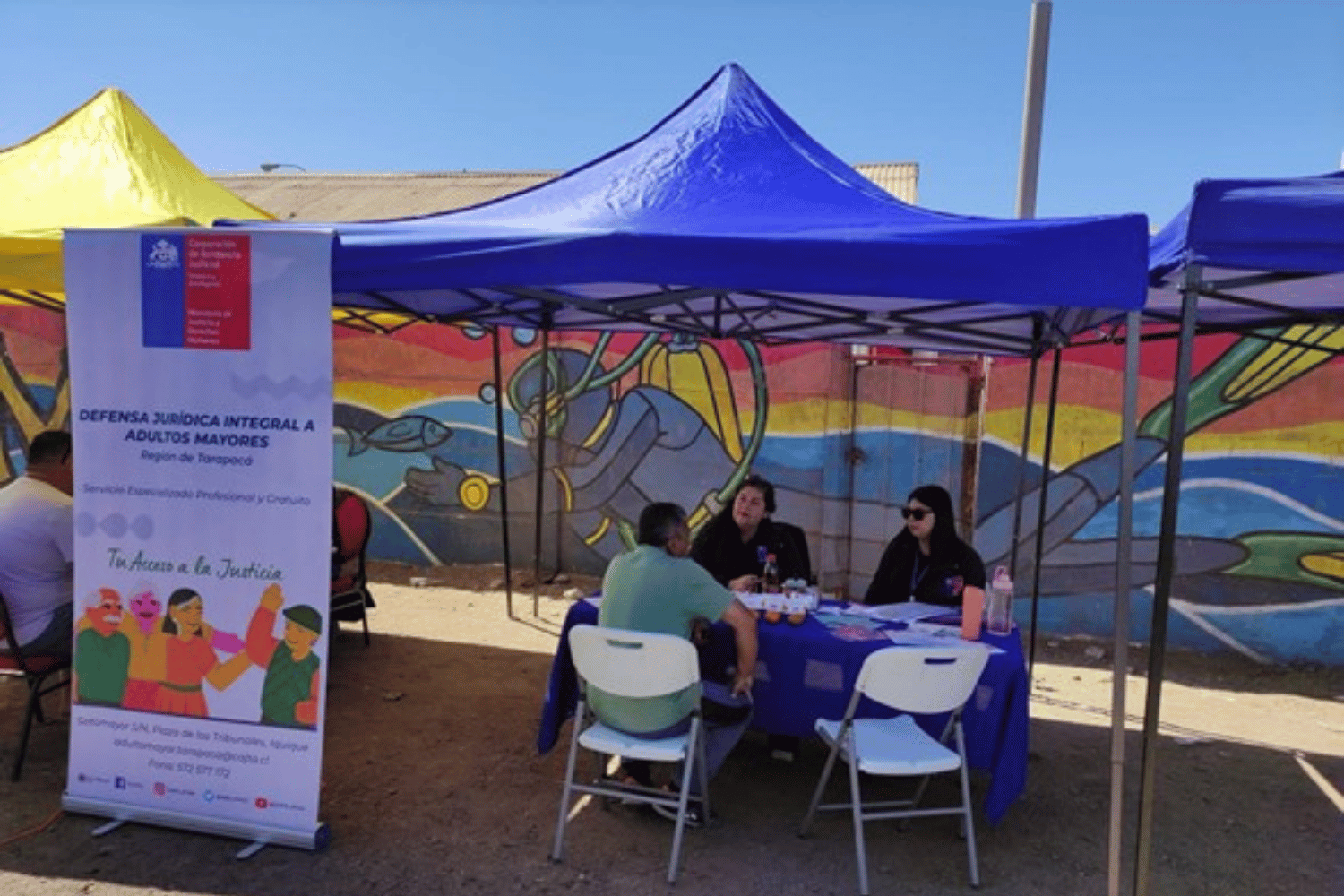 Unidad del Adulto Mayor de Tarapacá brindó atención en caleta Chanavayita