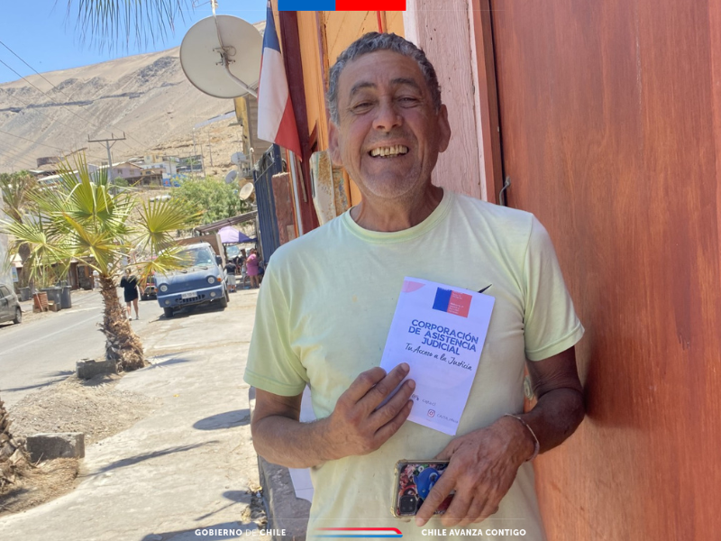 Vecinas y vecinos de Pisagua recibieron atención del Consultorio Jurídico Móvil del Tamarugal