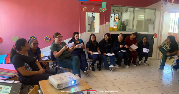 NAD de Calama realiza charla y taller para fortalecer la Niñez