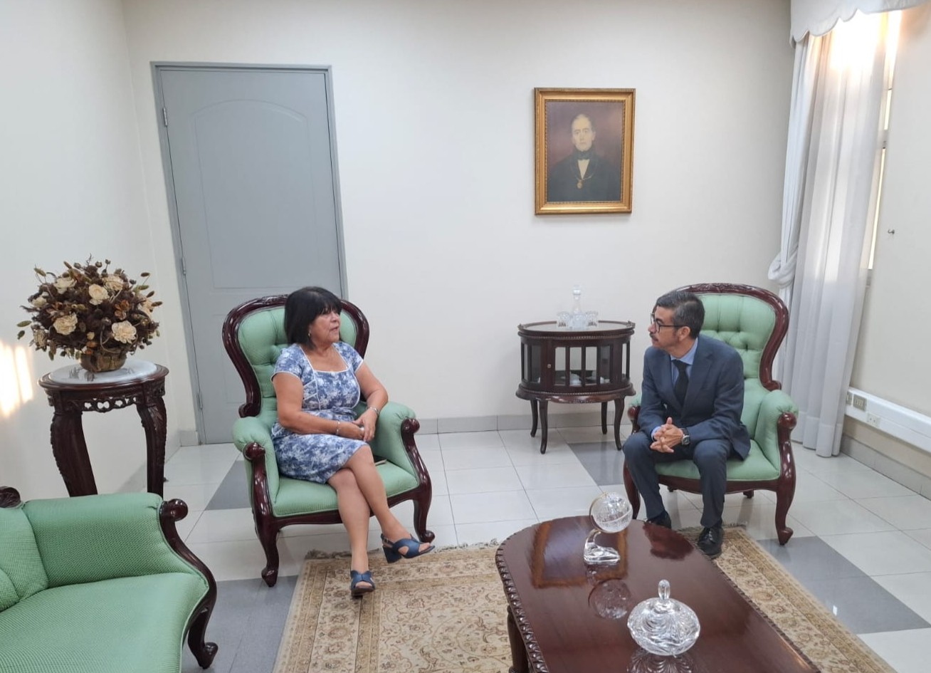 Director Regional de CAJTA Tarapacá realiza visita protocolar a la presidenta de la Corte de Apelaciones de Iquique
