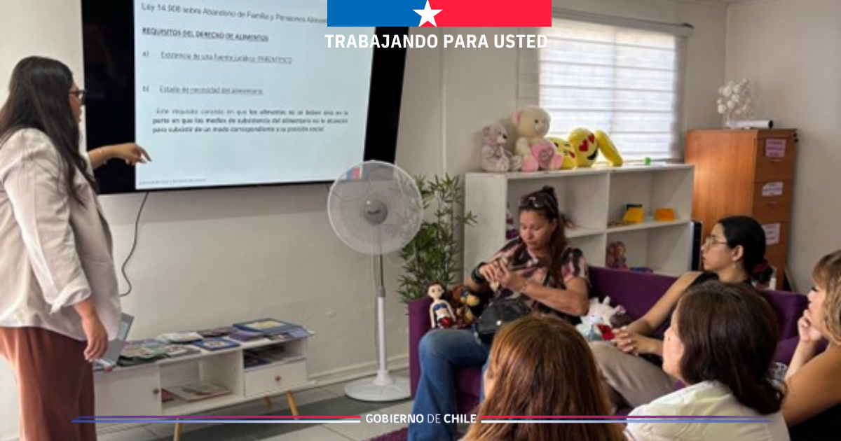 Consultorio Jurídico de Tocopilla realiza taller Socio Jurídico