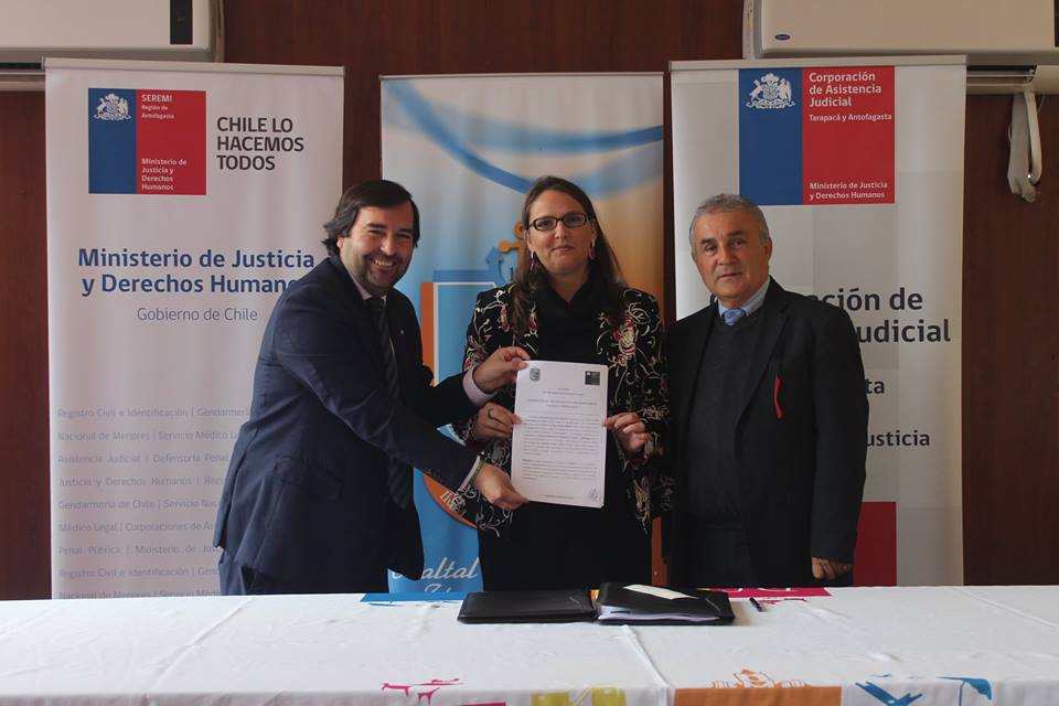 Municipalidad de Taltal y la CAJTA firman convenio de colaboración que permitirá potenciar el acceso a la justicia