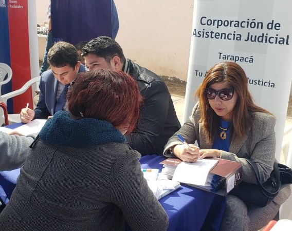 CAJTA participa en la 6° Plaza "Gobierno en Terreno” realizada en Alto Hospicio sector La Pampa