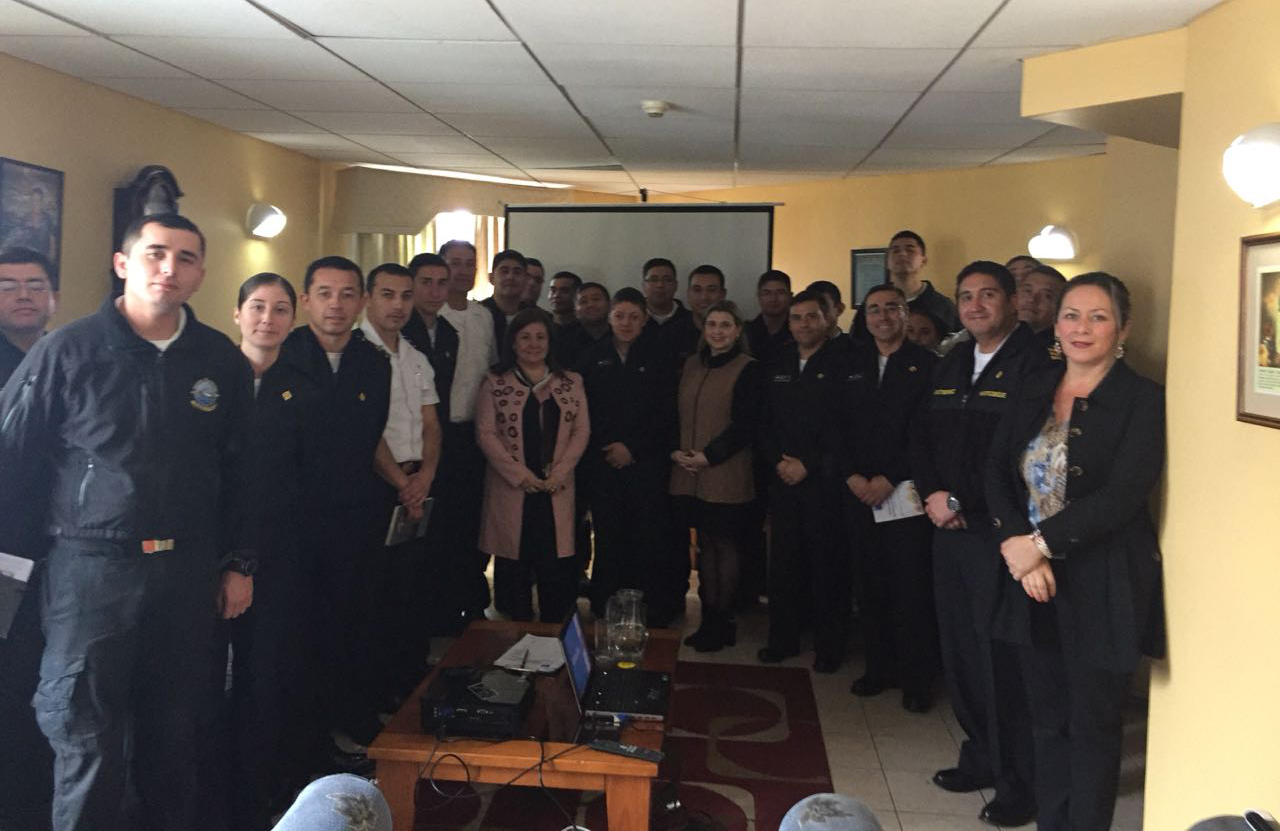 Centro de Familia de la CAJTA finaliza jornada de talleres sobre Violencia Intrafamiliar a efectivos de la Armada
