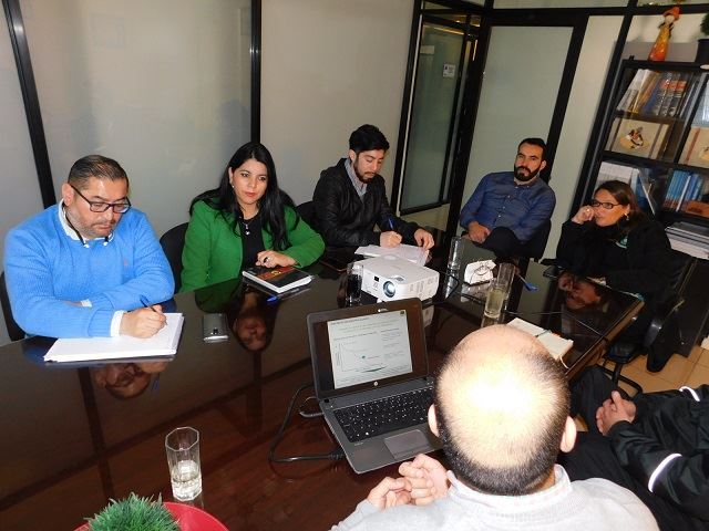 En las dependencias de la CAJTA en Iquique, se reunieron los directivos de la Asociación Chilena de Seguridad, ACHS, con la Directora General de la Corporación