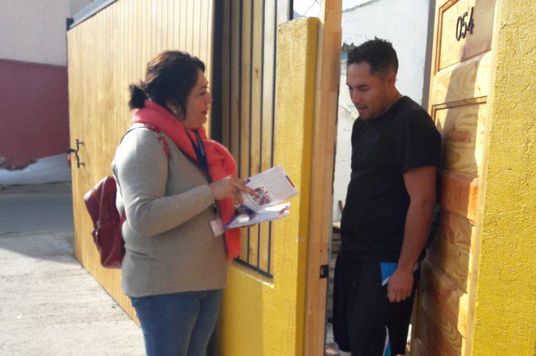 CAVI de Antofagasta Difunde la campaña “La Corporación de Asistencia Judicial en su Casa"