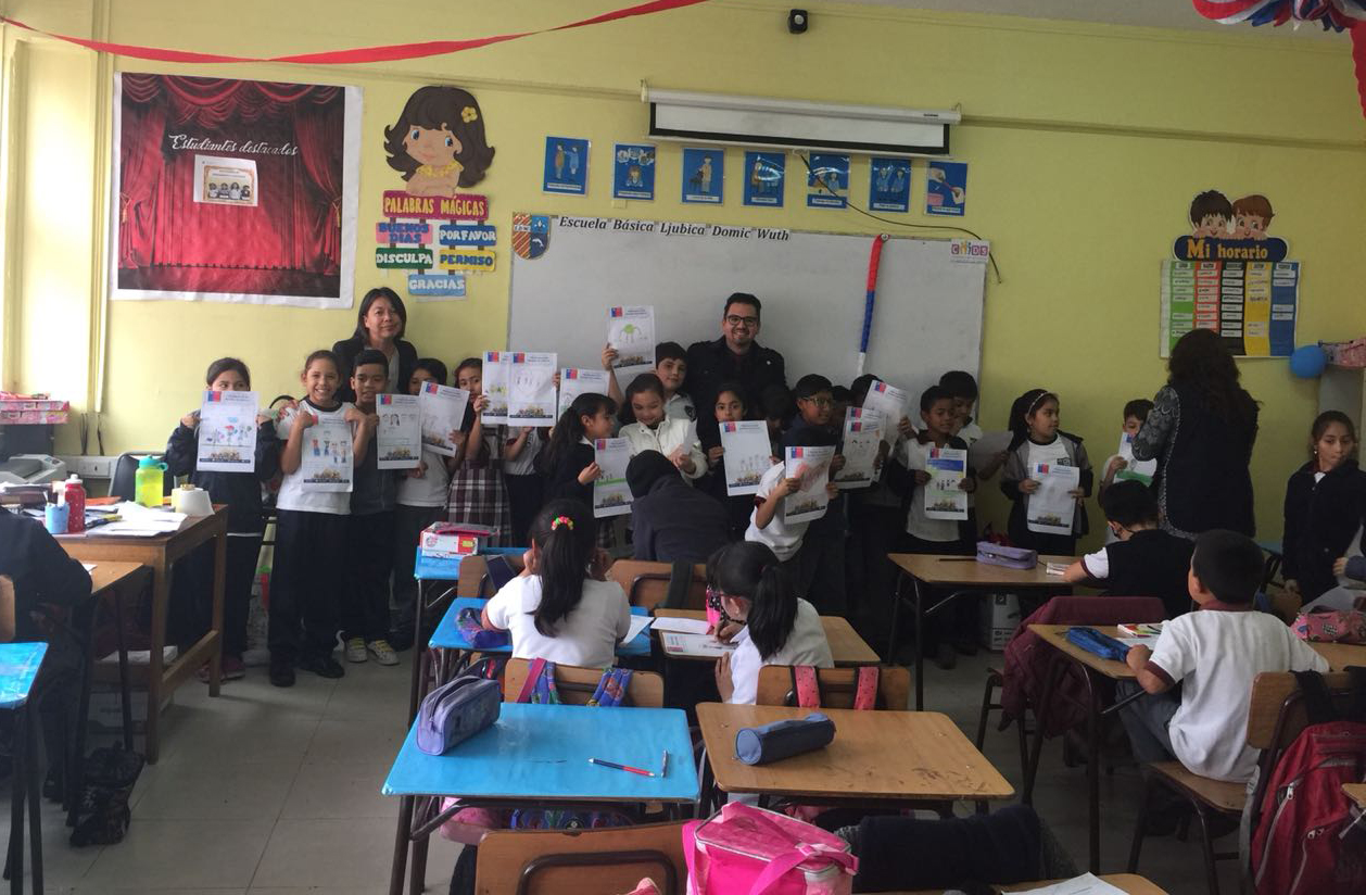 Desarrollan campaña en Escuela Básica “Ljubica Domic Wuth” de Antofagasta