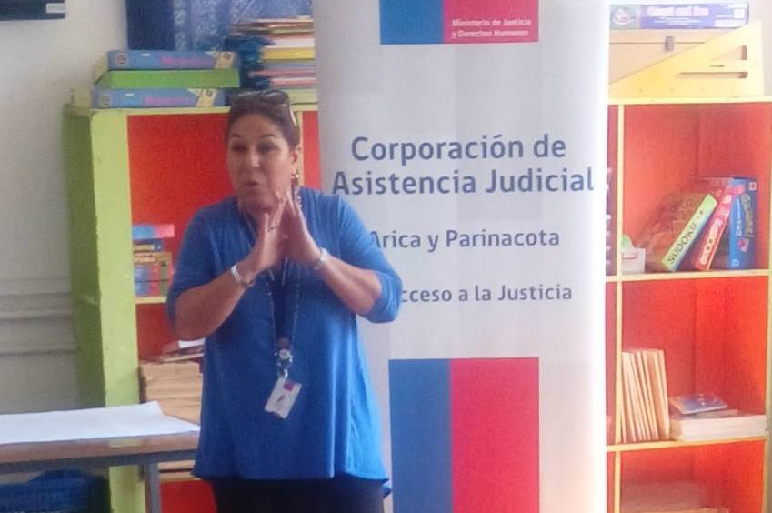 CAVI de Arica realizó una jornada de difusión en el Colegio San Juan de la Blachere