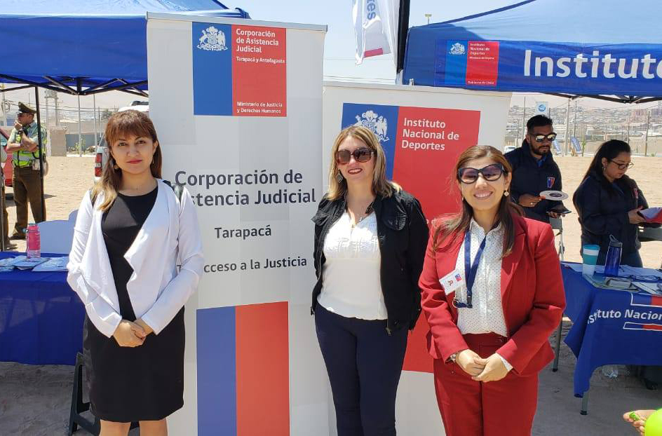 Consultorio Jurídico de Alto Hospicio participa en 3º Feria de Servicios