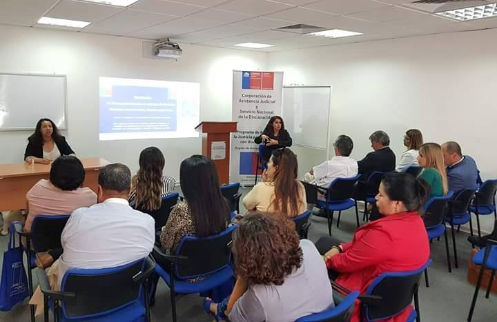 Convenio CAJTA-SENADIS Arica realiza seminario “DISCAPACIDAD DESDE UN ENFOQUE DE DERECHO: Experiencias, Alcances y Desafíos para Chile”