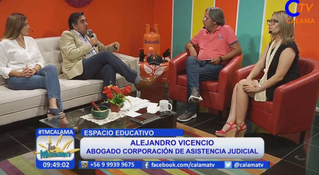CAJTA participa en programa matinal de Calama TV