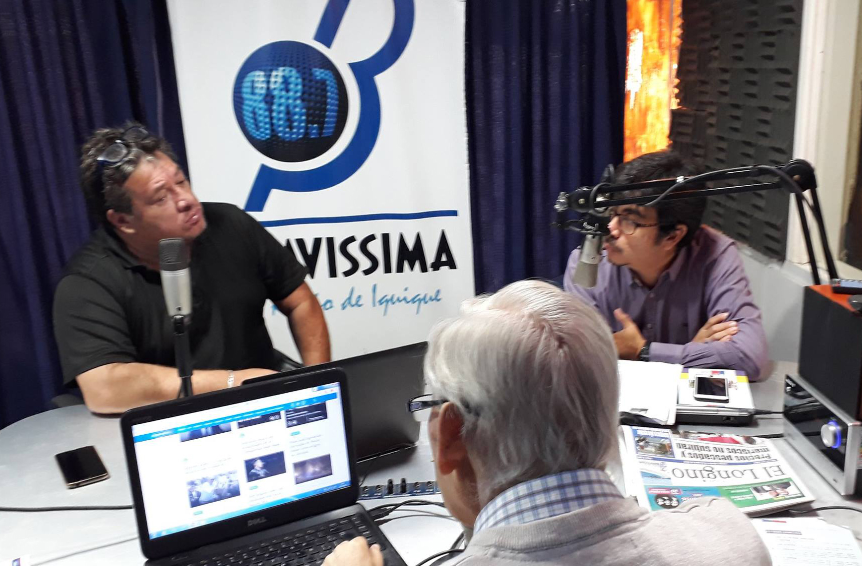 Dirección Regional y Centro de Familia visitan Radio Bravissima