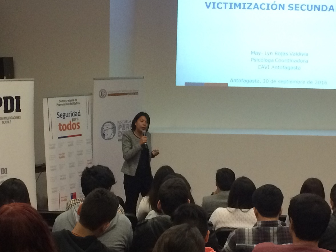 CAJTA Participó en Antofagasta como Expositor en Seminario, “Víctimas y Medios de Comunicación”