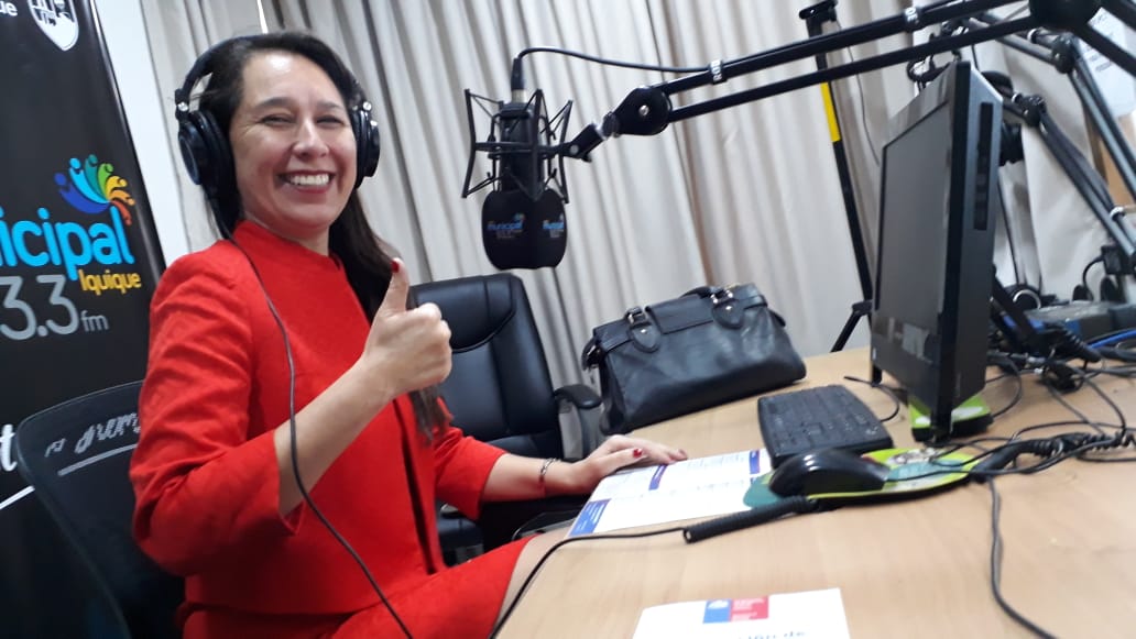 CAVI Iquique participa en Radio Municipal de Iquique