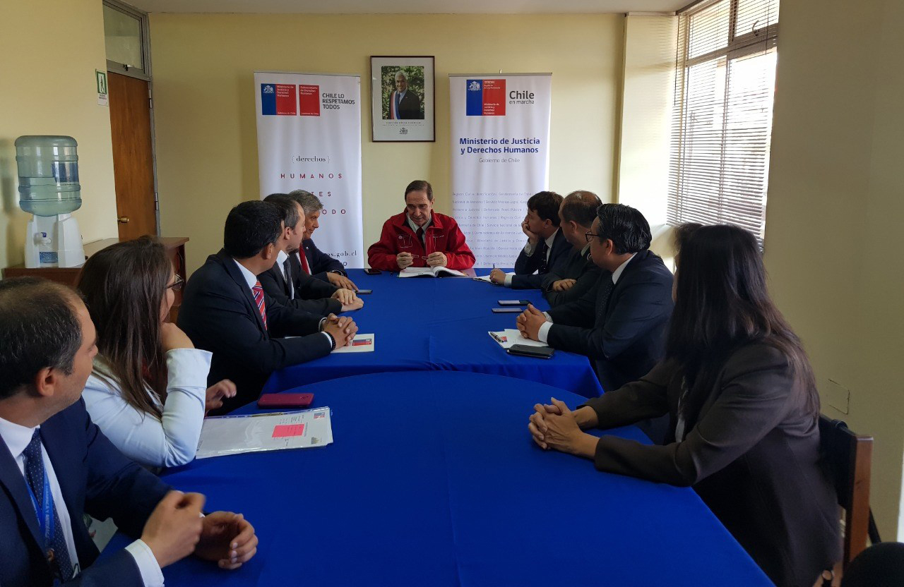 Visita del Ministro de Justicia y Derechos Humanos a la Región de Arica y Parinacota