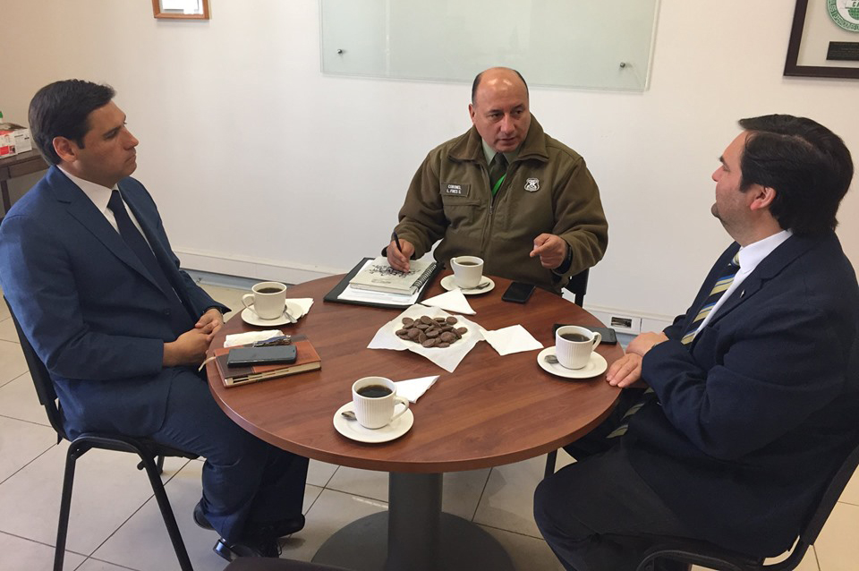 Director Regional de Antofagasta sostuvo reunión con Jefe de la II Zona (S) de Carabineros de Chile